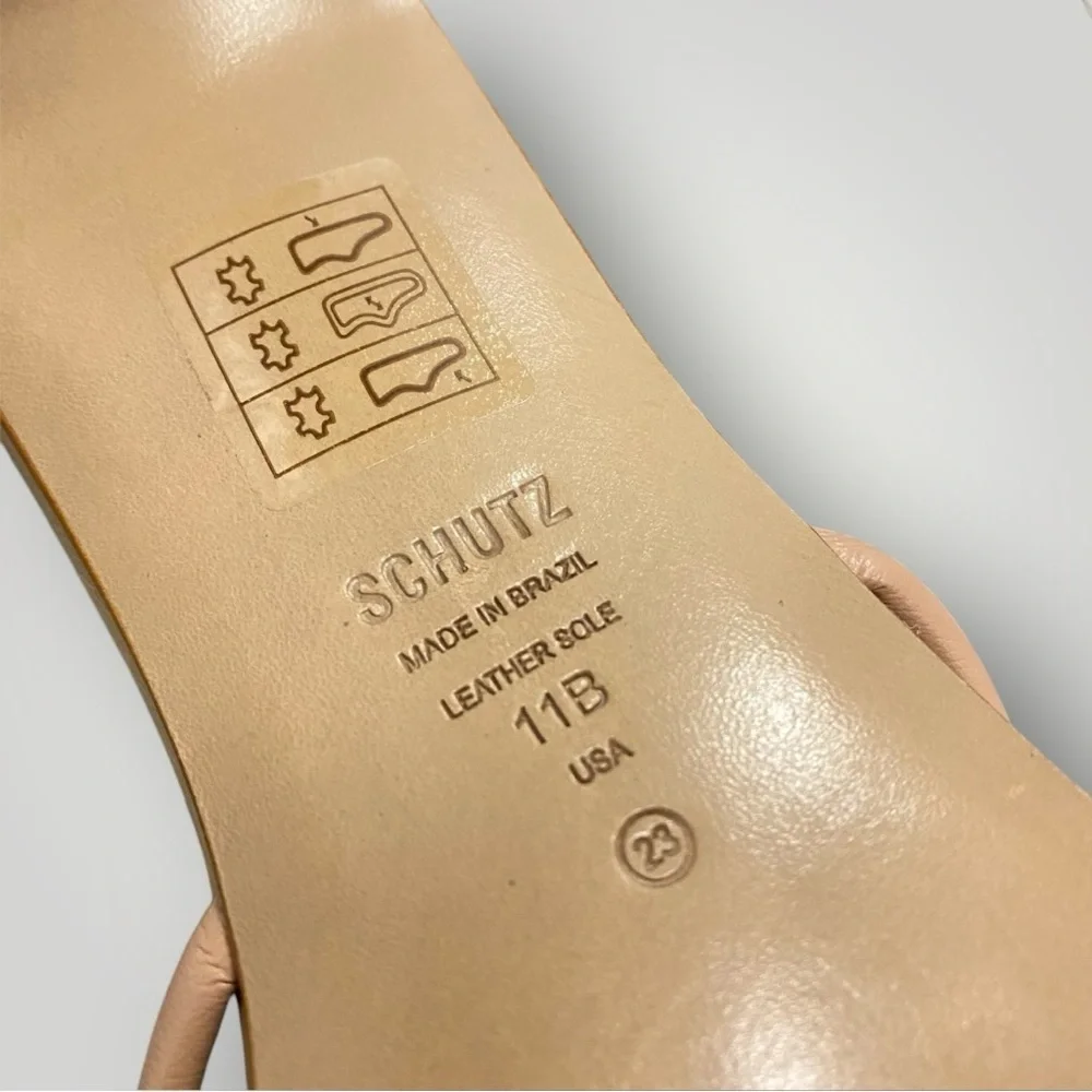 SCHUTZ Rachel‎ Mule Nude Sz 11